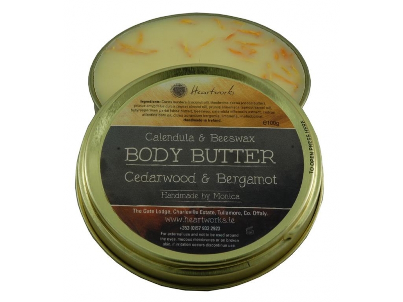 body butter cedarwood bergamot