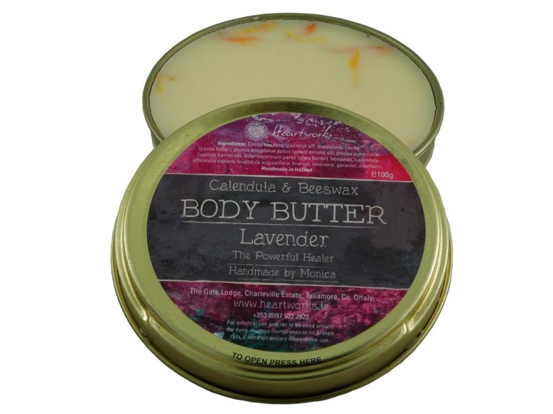 Calendula and beeswax body butter