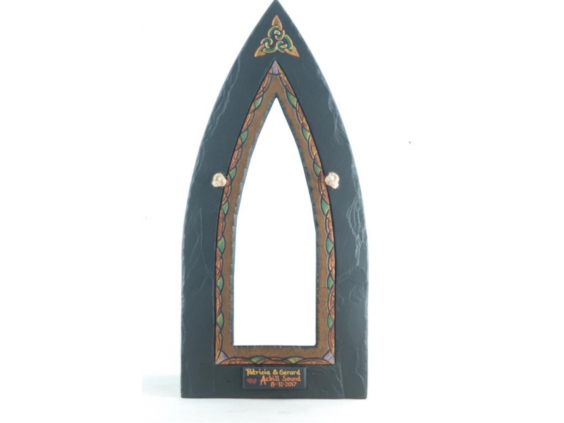 celtic gothic mirror with celtic motif