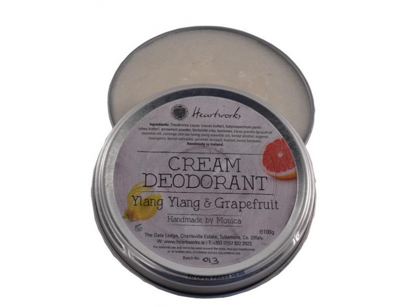 Natural Cream Deodorant by Heartworks
