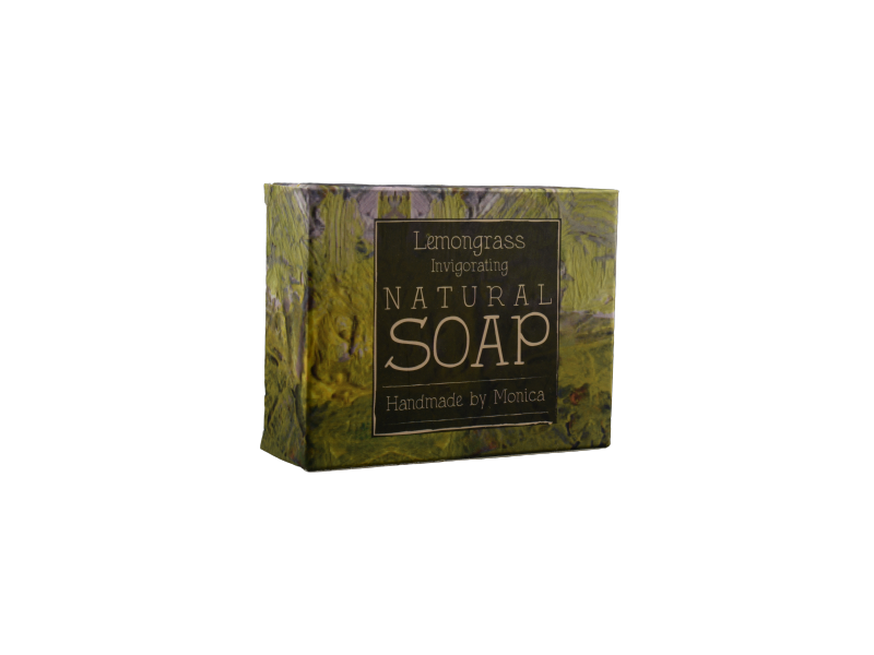 Natural handmade soap lemongrass