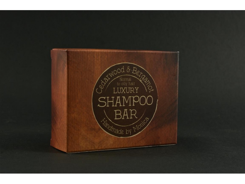 Natural Shampoo Bar Cedarwood n Bergamot for Normal to Oily Hair