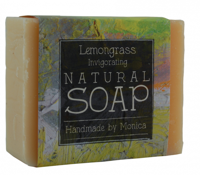 lemongrass handmade natural soap