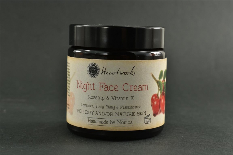 night cream for dry mature skin with frankincense