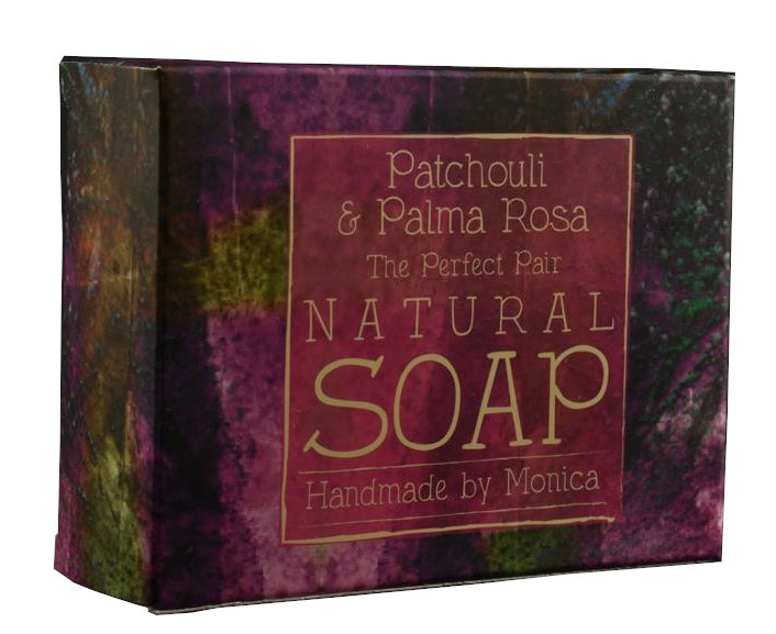 Palm Free Natural Soap Patchouli and Palma Rosa