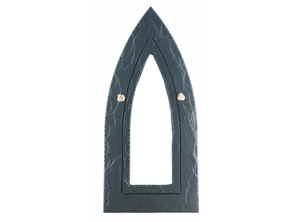 Slate Mirror Black Gothic