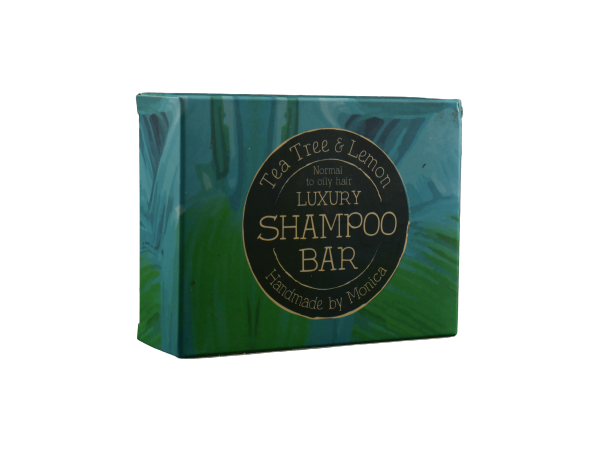 Handmade Natural Shampoo Bar Tea Tree and Lemon
