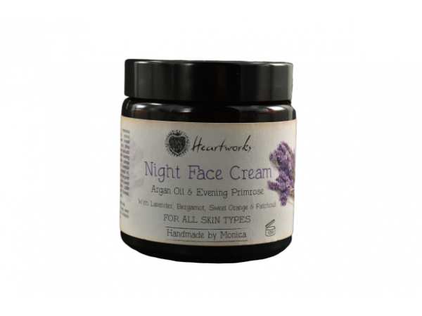Night Face Cream Argan Oil and Evening Primrose