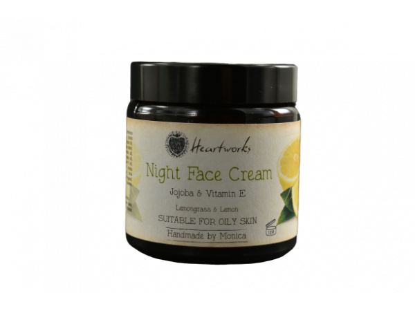 Night Face Cream with Jojoba & Vitamin E
