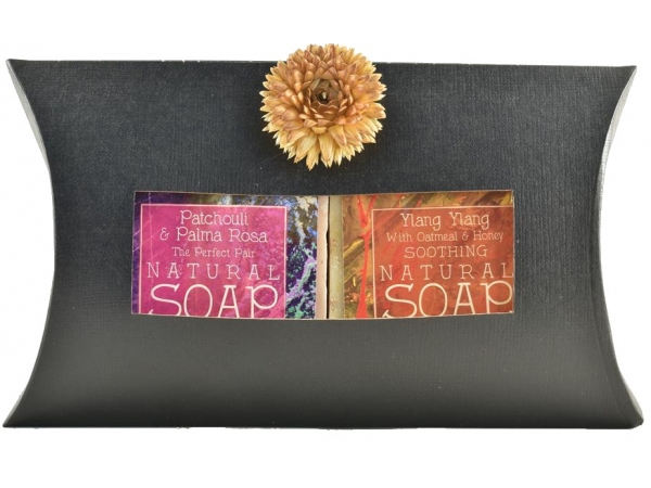 Pillow Box of Two Palm Free Soap